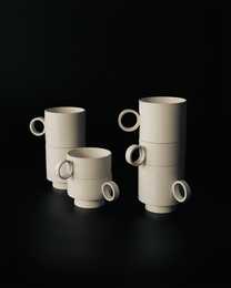 G5 Layered Cup (White)