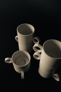 G5 Layered Cup (White)