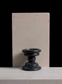 Where the furry meets the steady-Black Candle Holder